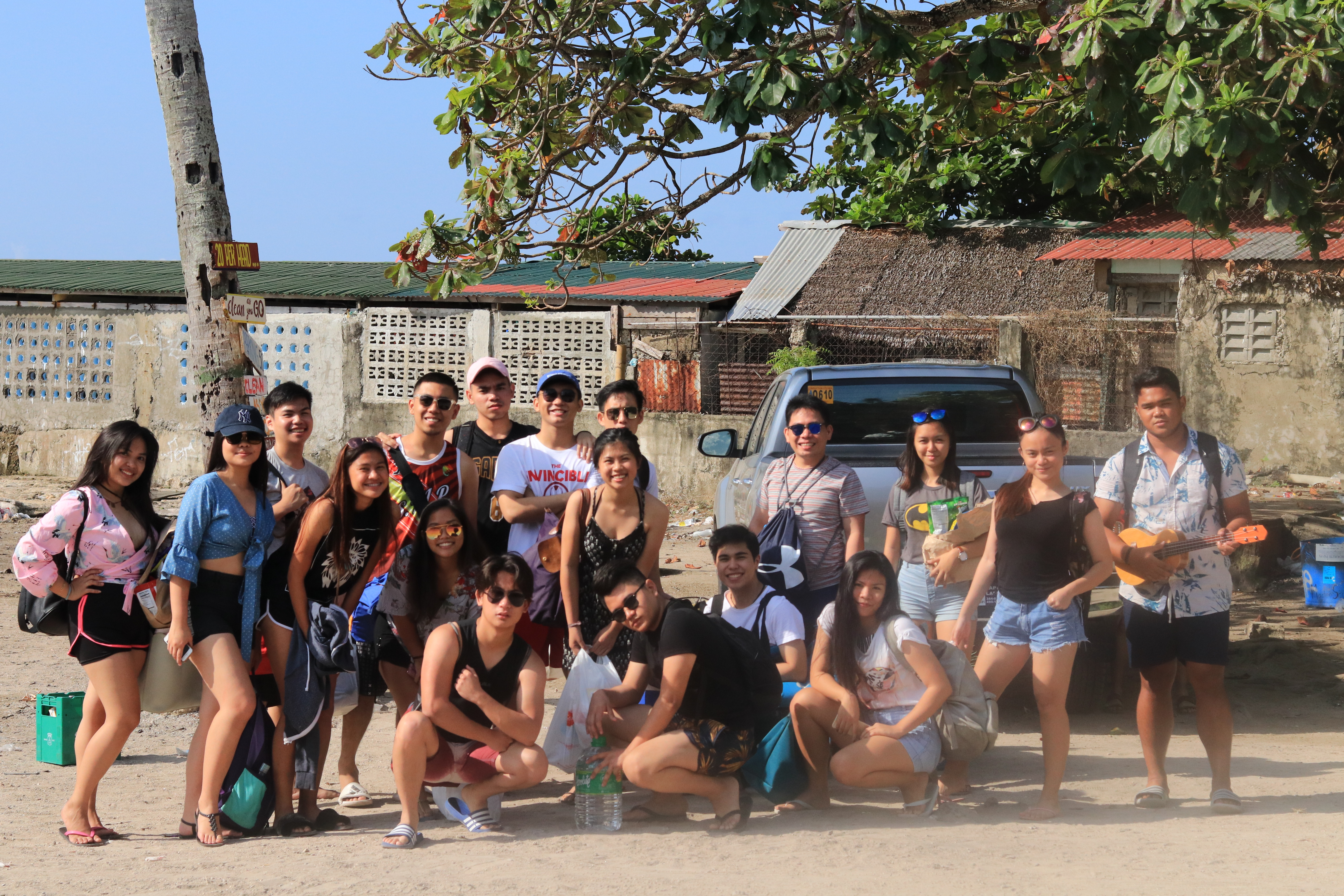Island-hopping with High School friends