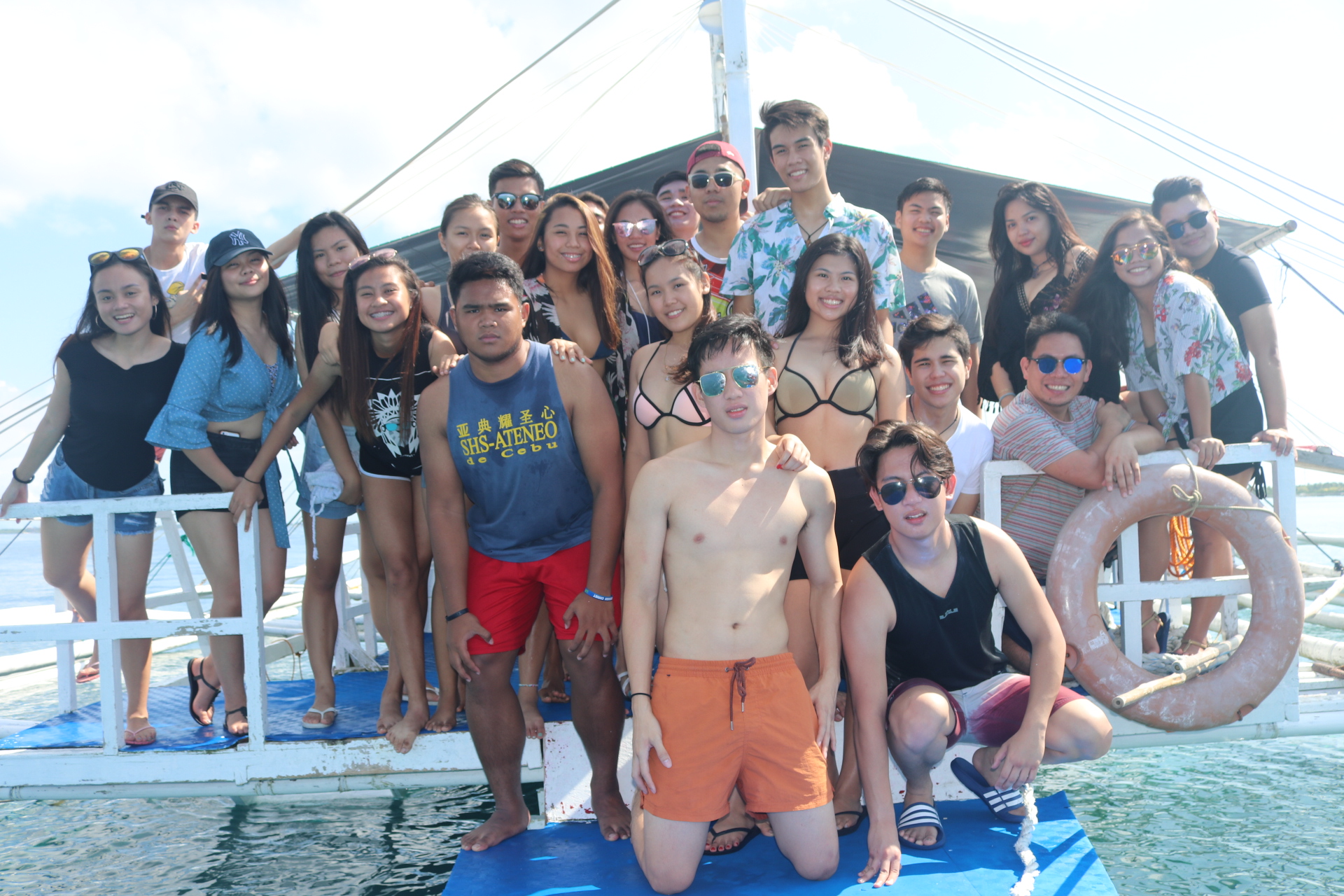 Island-hopping with High School friends